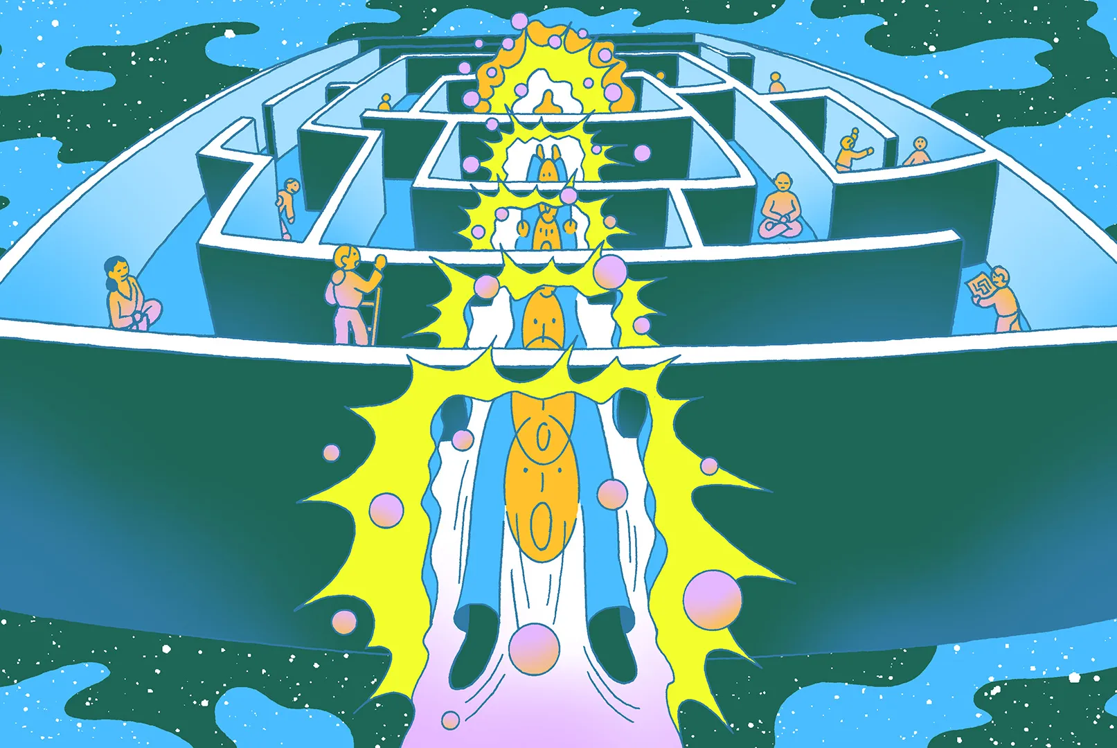 An illustration by Pete Gamlen